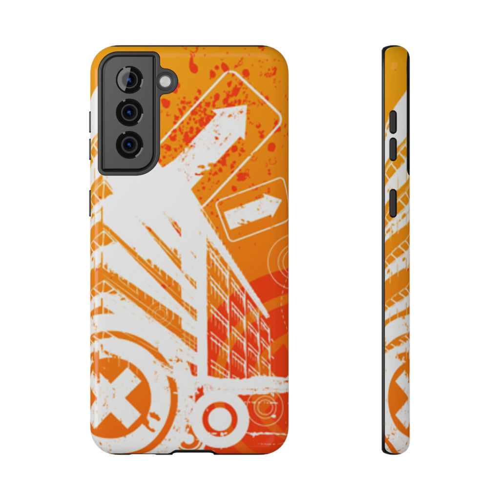 Tangerine Haze Tough Samsung Case