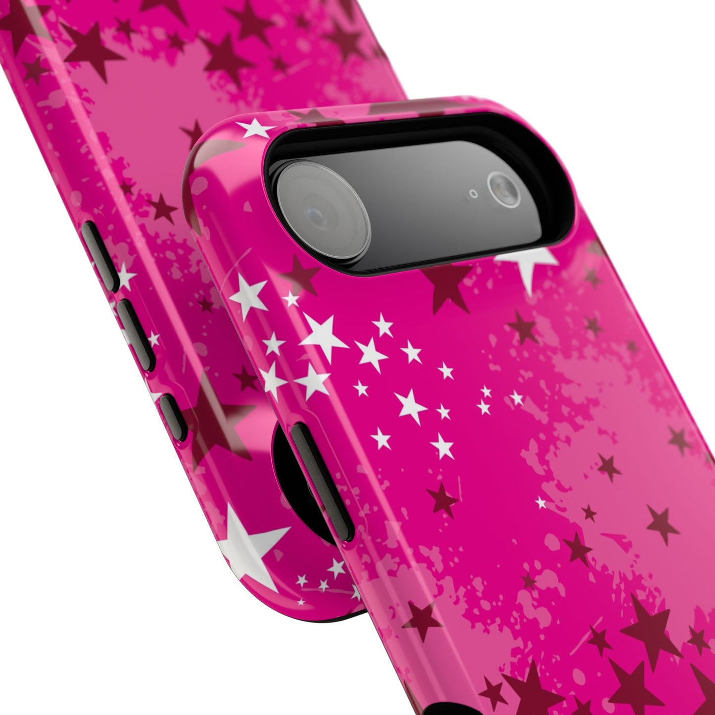 Pink Static Tough iPhone Case