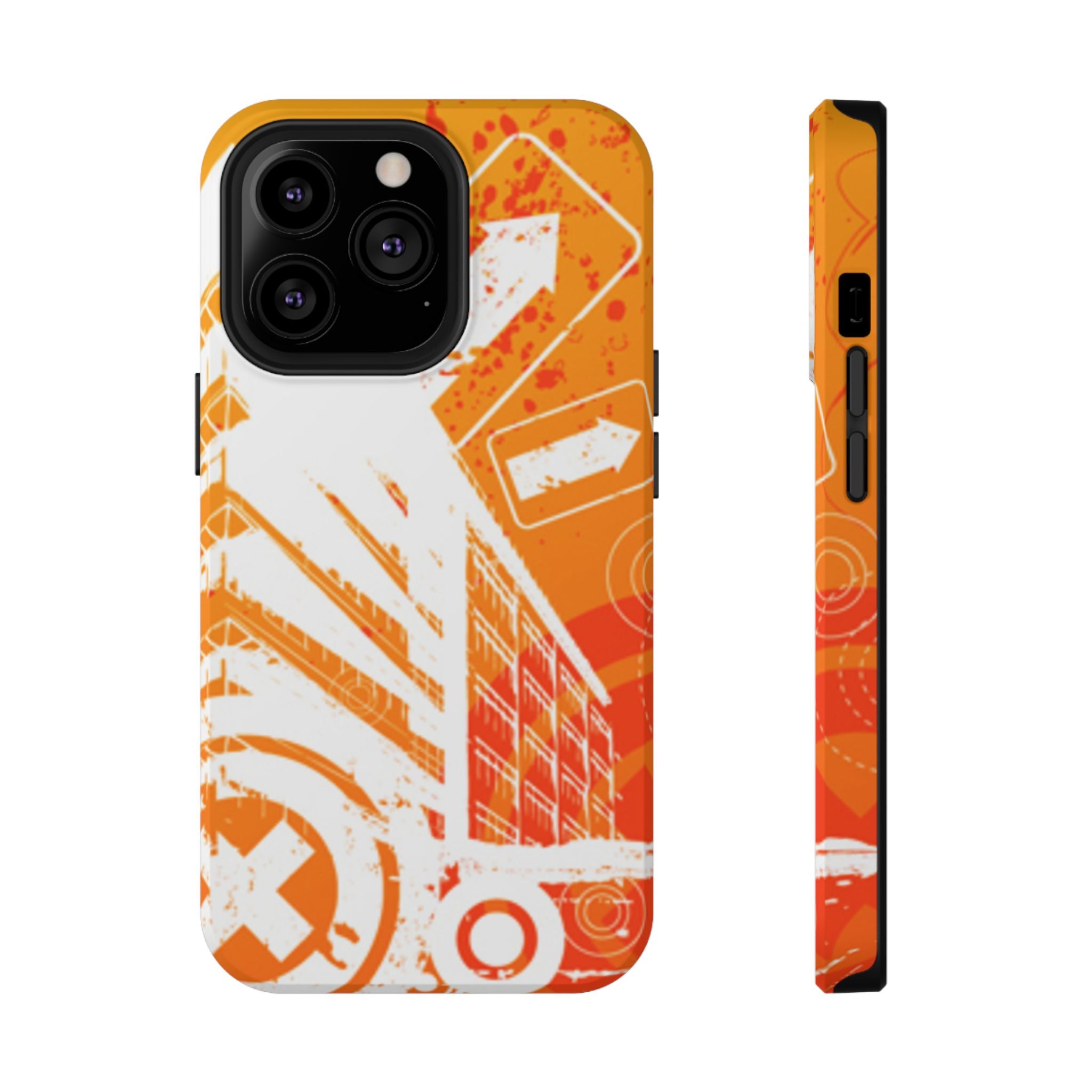 Tangerine Haze Tough iPhone Case