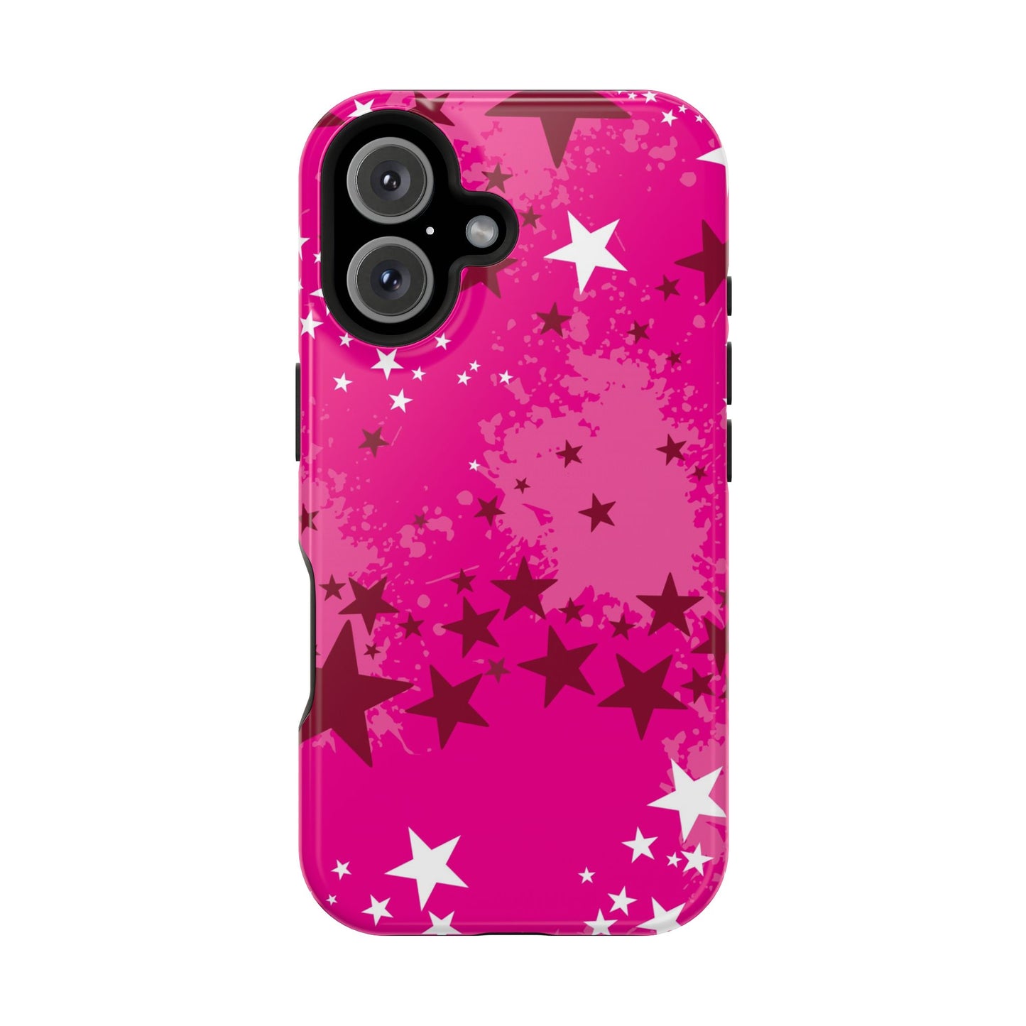 Pink Static Tough iPhone Case