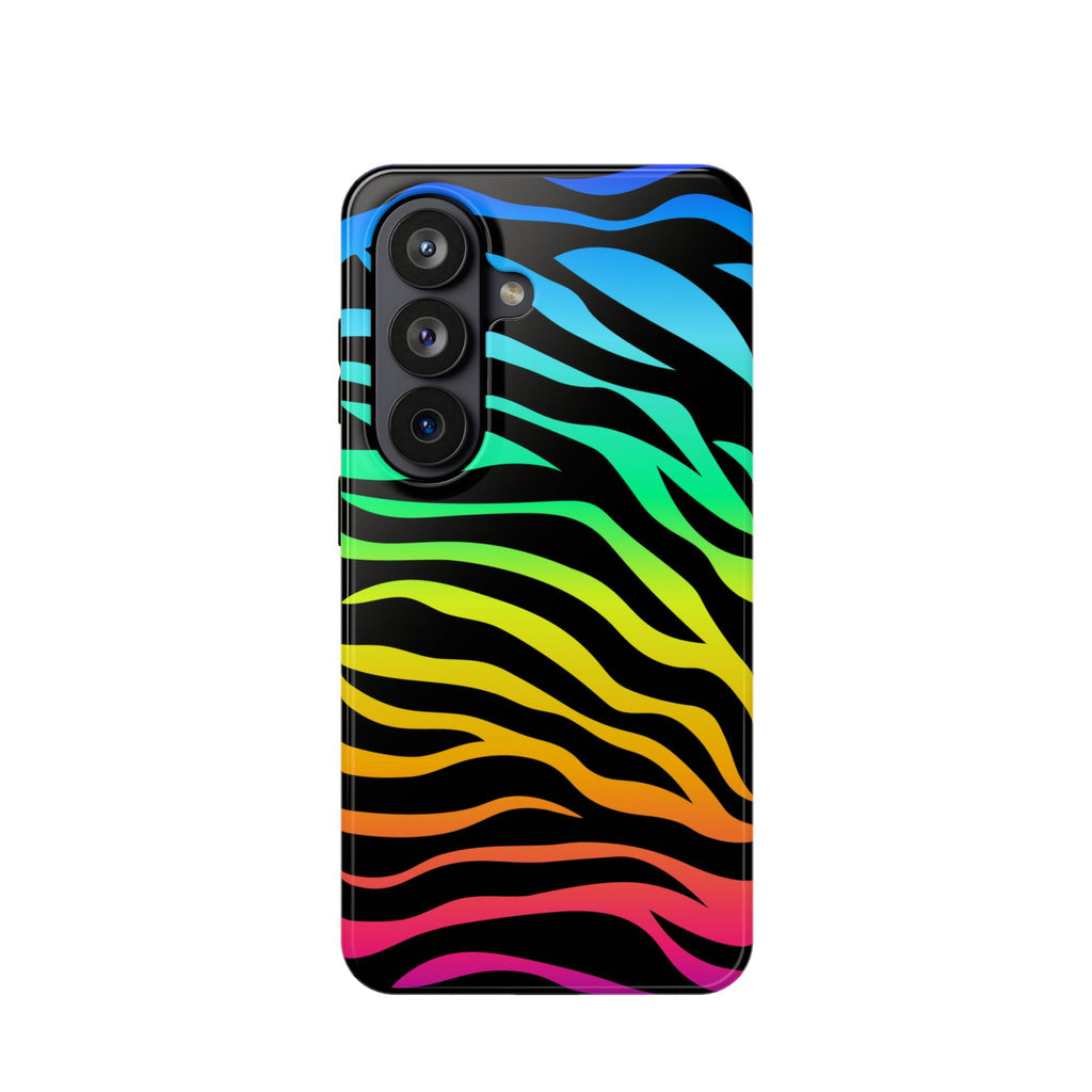 Neon Stripes Tough Samsung Case