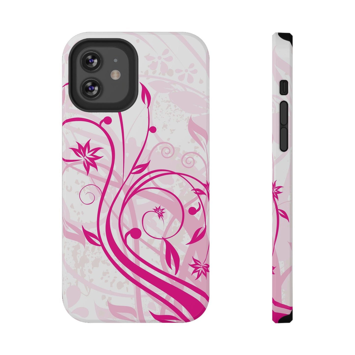 Flora Fuchsia Tough iPhone Case