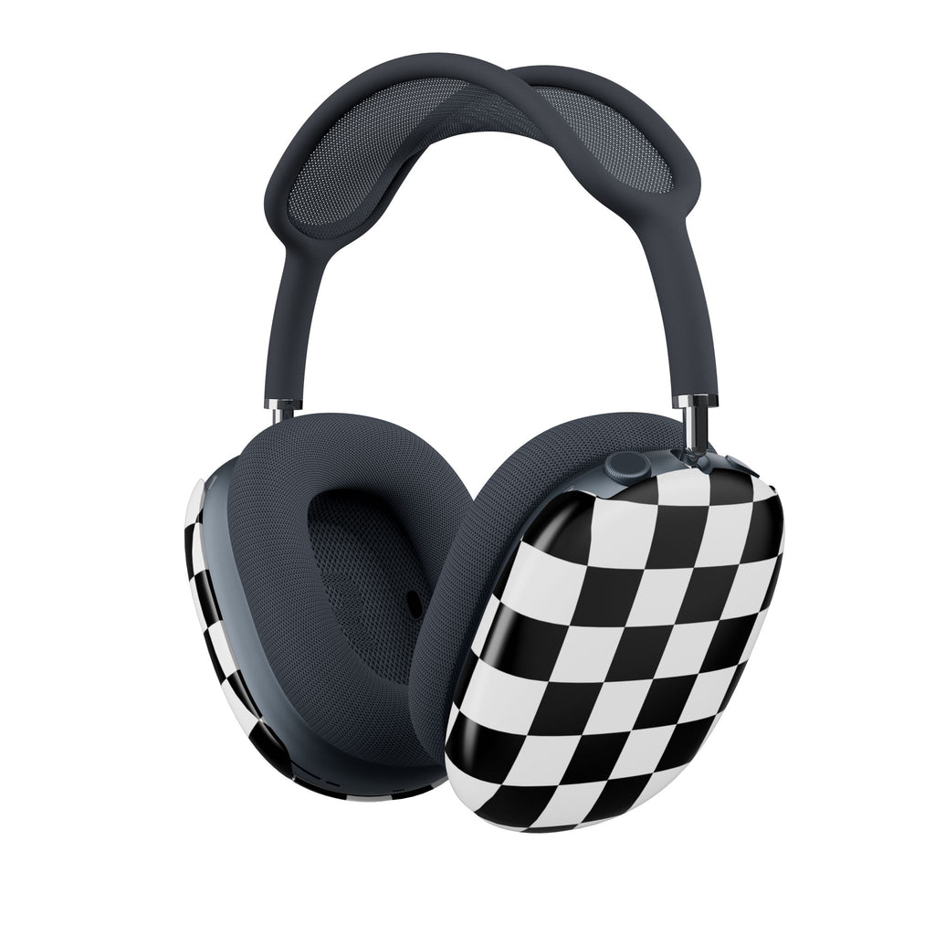 Black Grid AirPods Max Shell Case