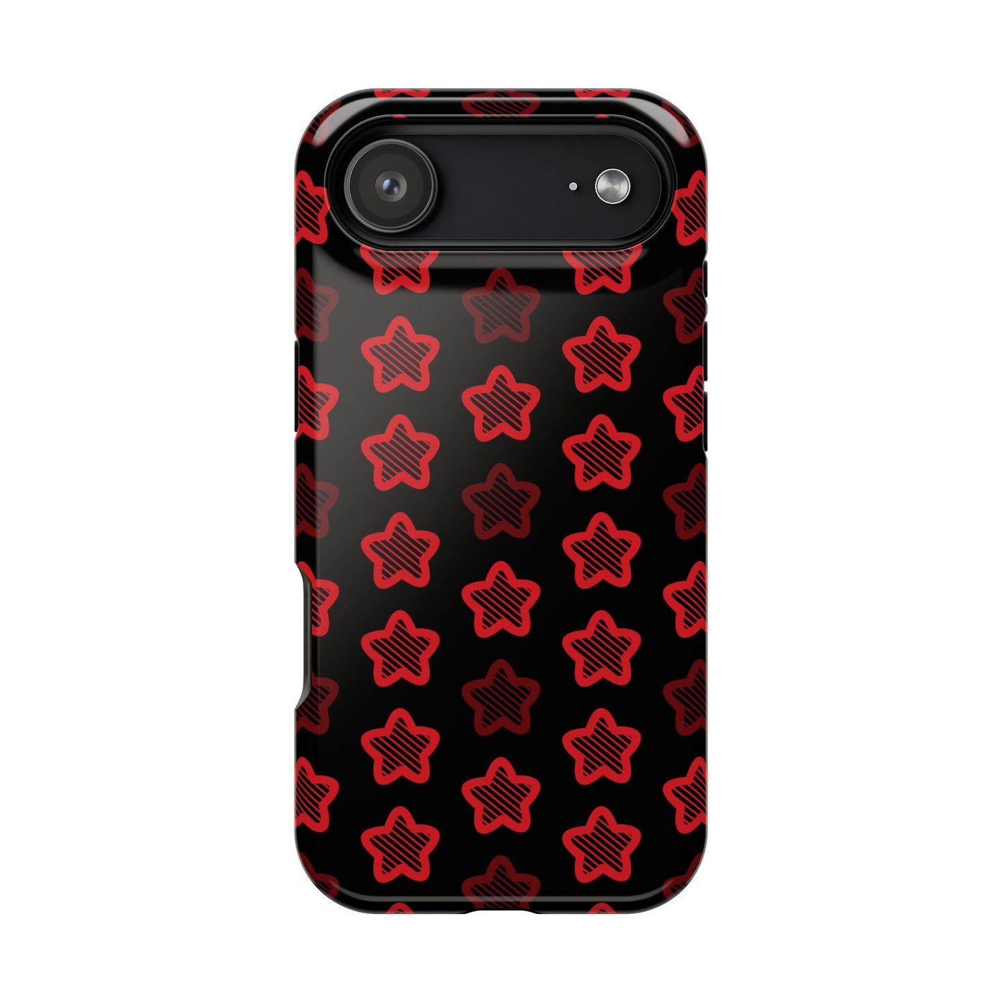 Red Stars Tough iPhone Case