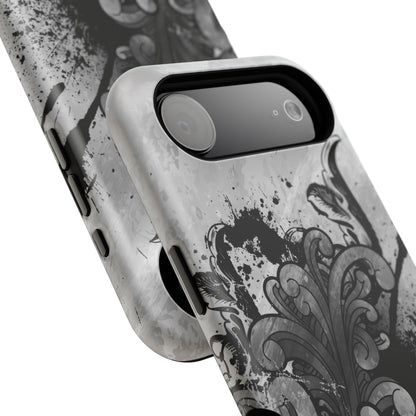 Charcoal Echo Tough iPhone Case