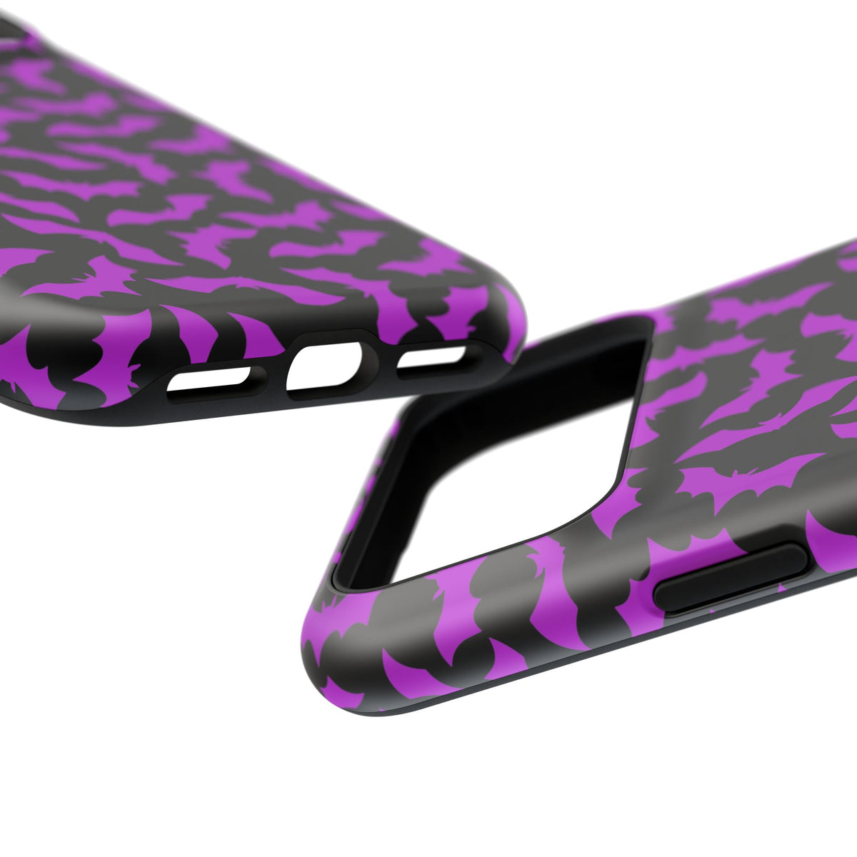 Purple Bats MagSafe Tough iPhone Case