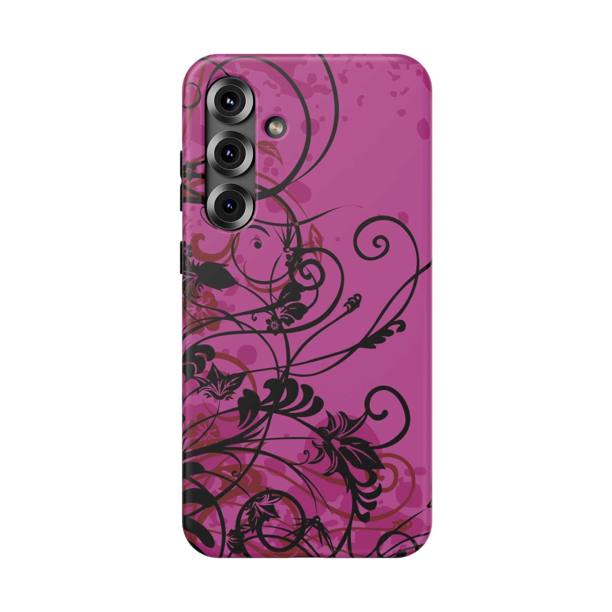 Midnight Petals Tough Samsung Case