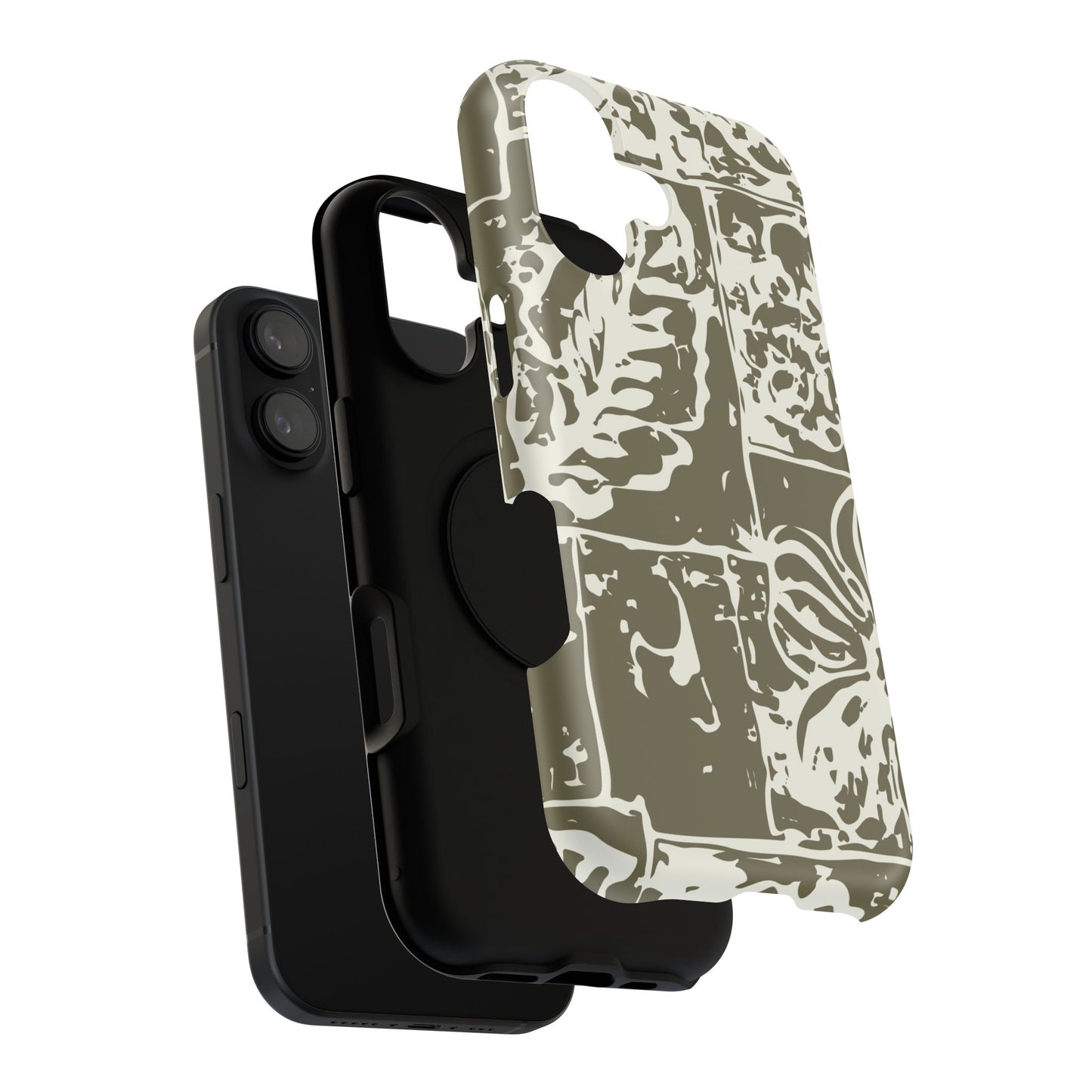 Faded Bloom Tough iPhone Case