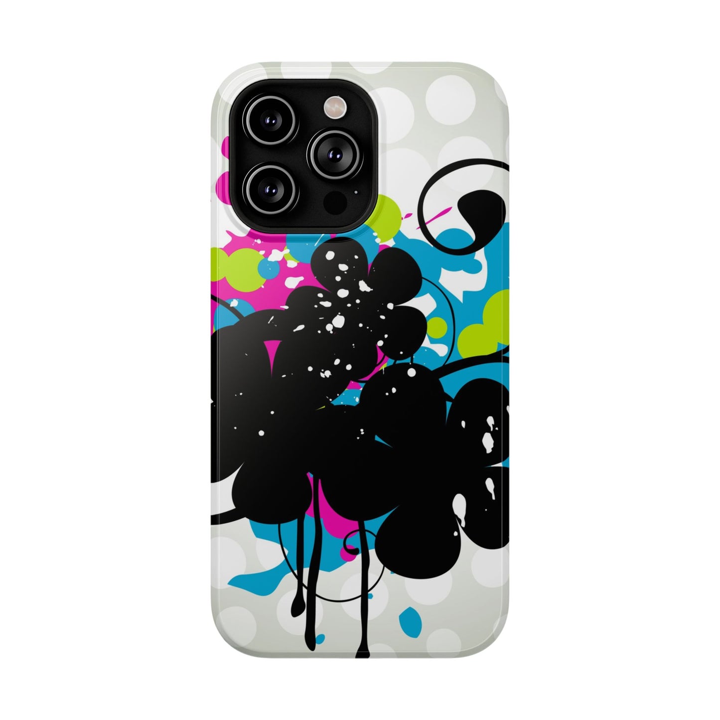 Electric Bloom Tough iPhone Case