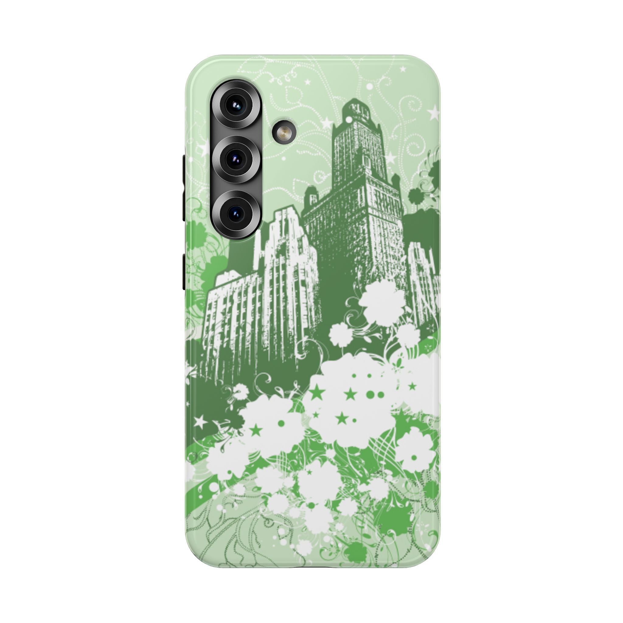 Green City Tough Samsung Case