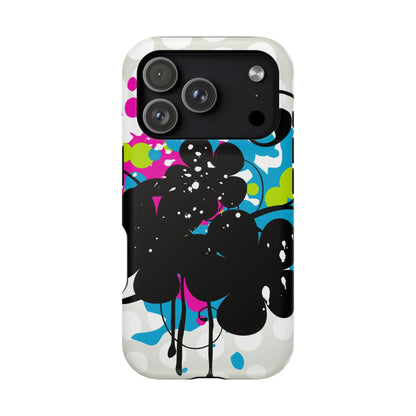 Electric Bloom Tough iPhone Case