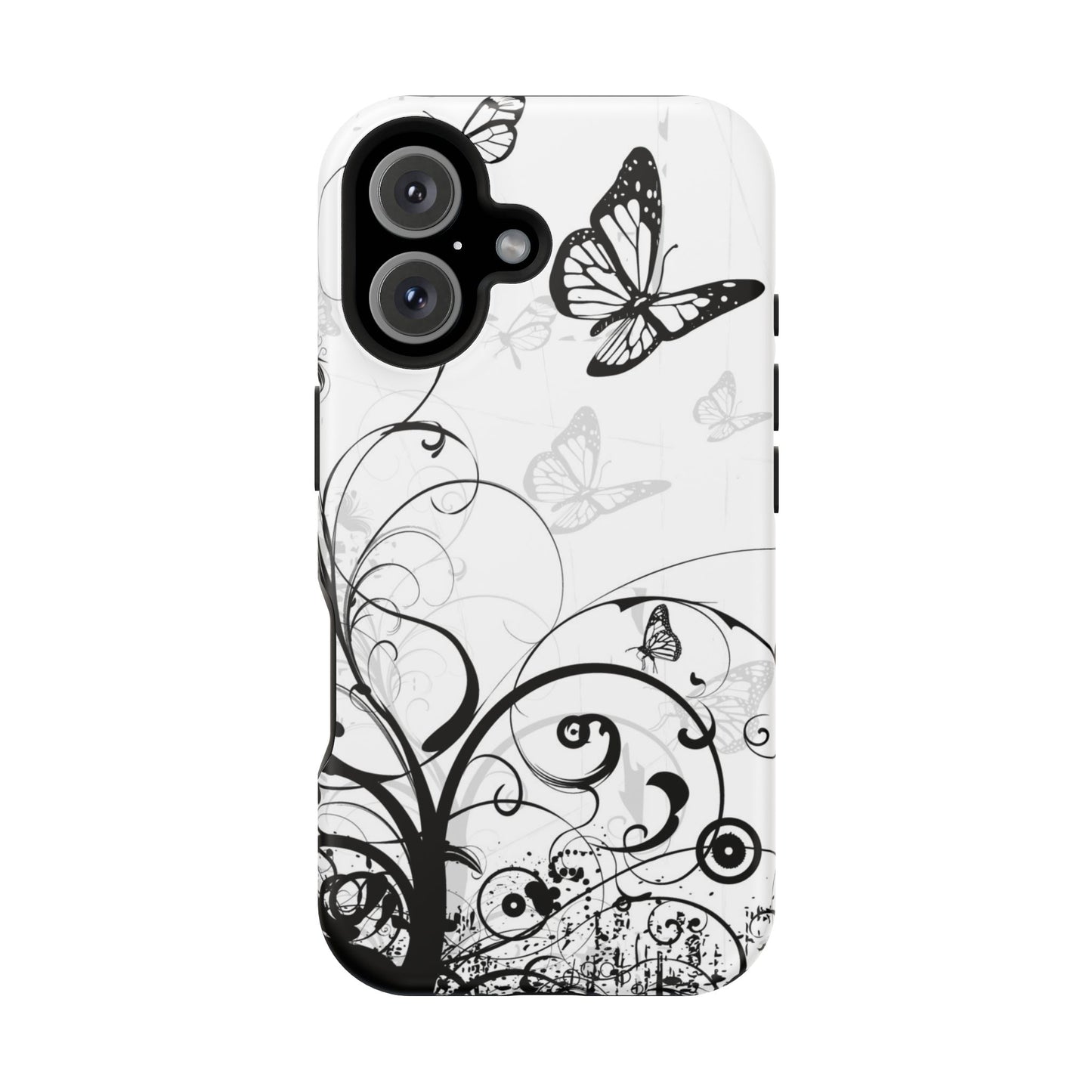 Night Flutter Tough iPhone Case