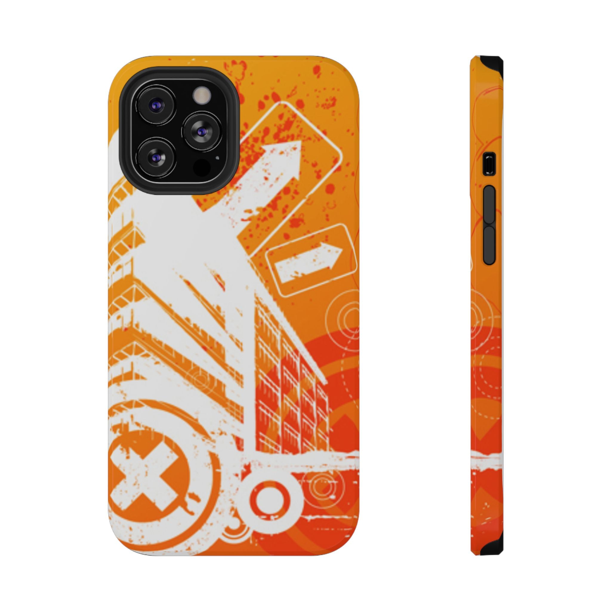 Tangerine Haze Tough iPhone Case
