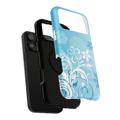 Blue Mood Tough iPhone Case