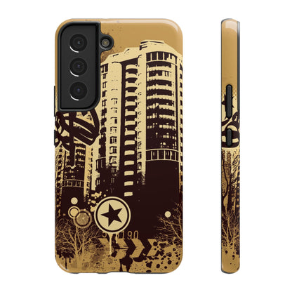 Brown City Tough Samsung Case