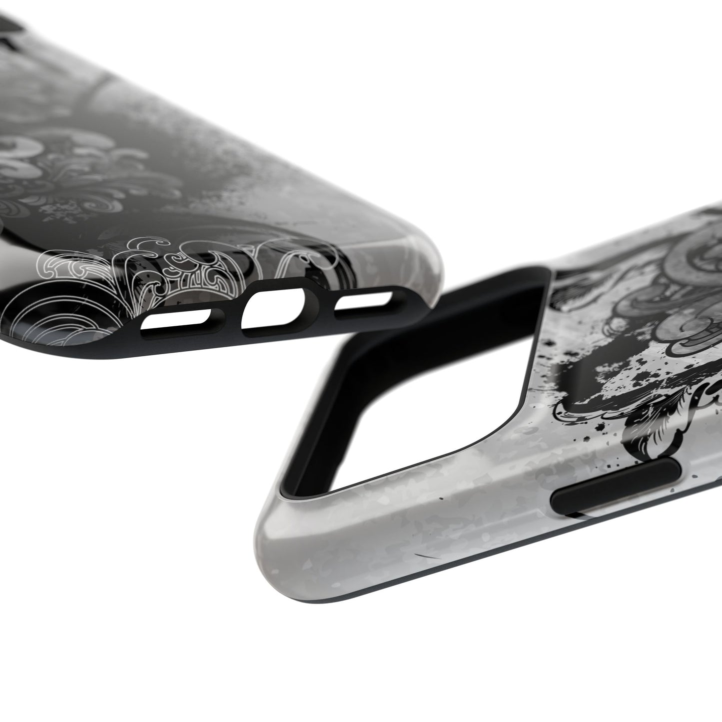 Charcoal Echo Tough iPhone Case