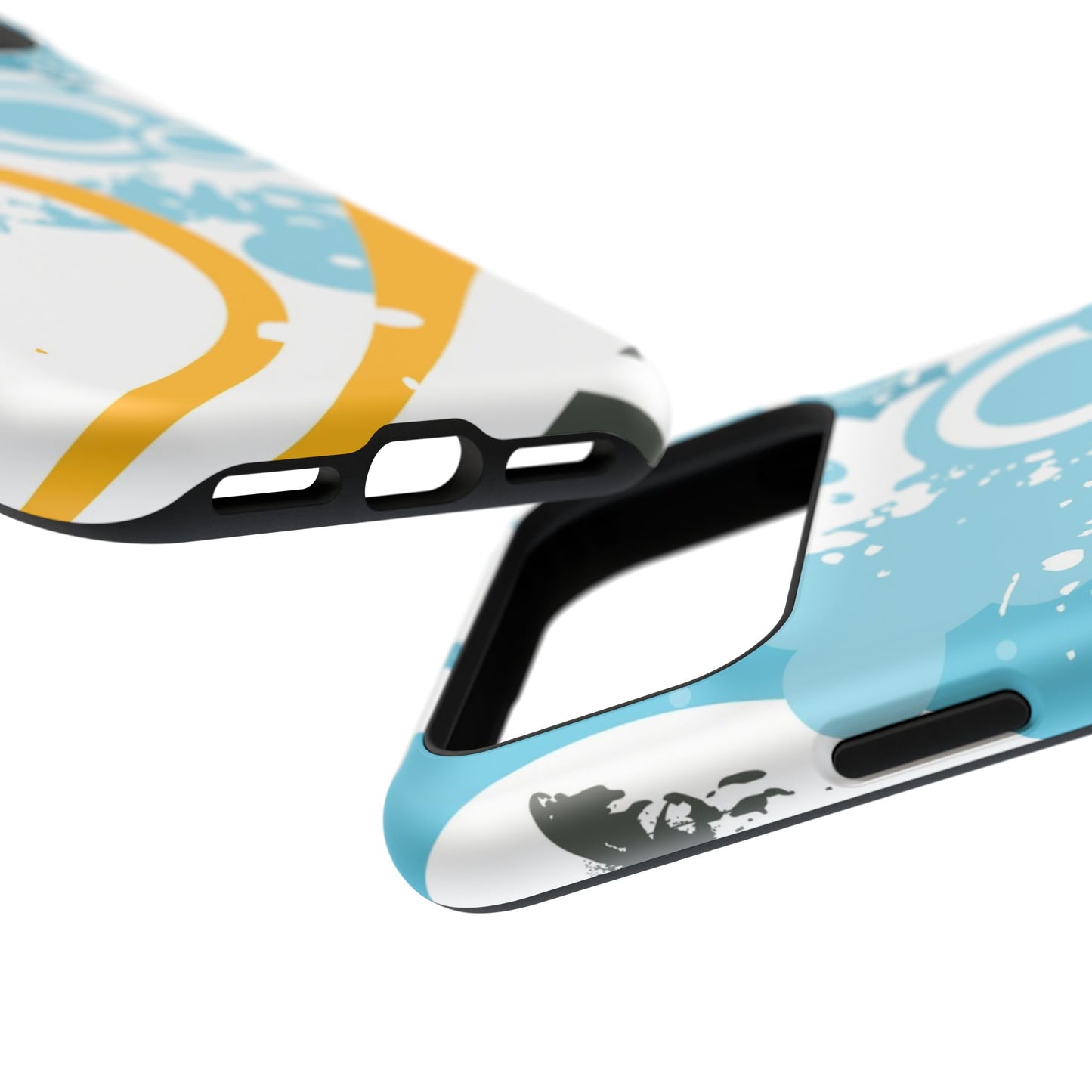 Cloud Circuit Tough iPhone Case