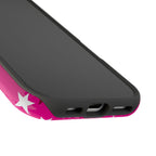 Pink Static Tough iPhone Case