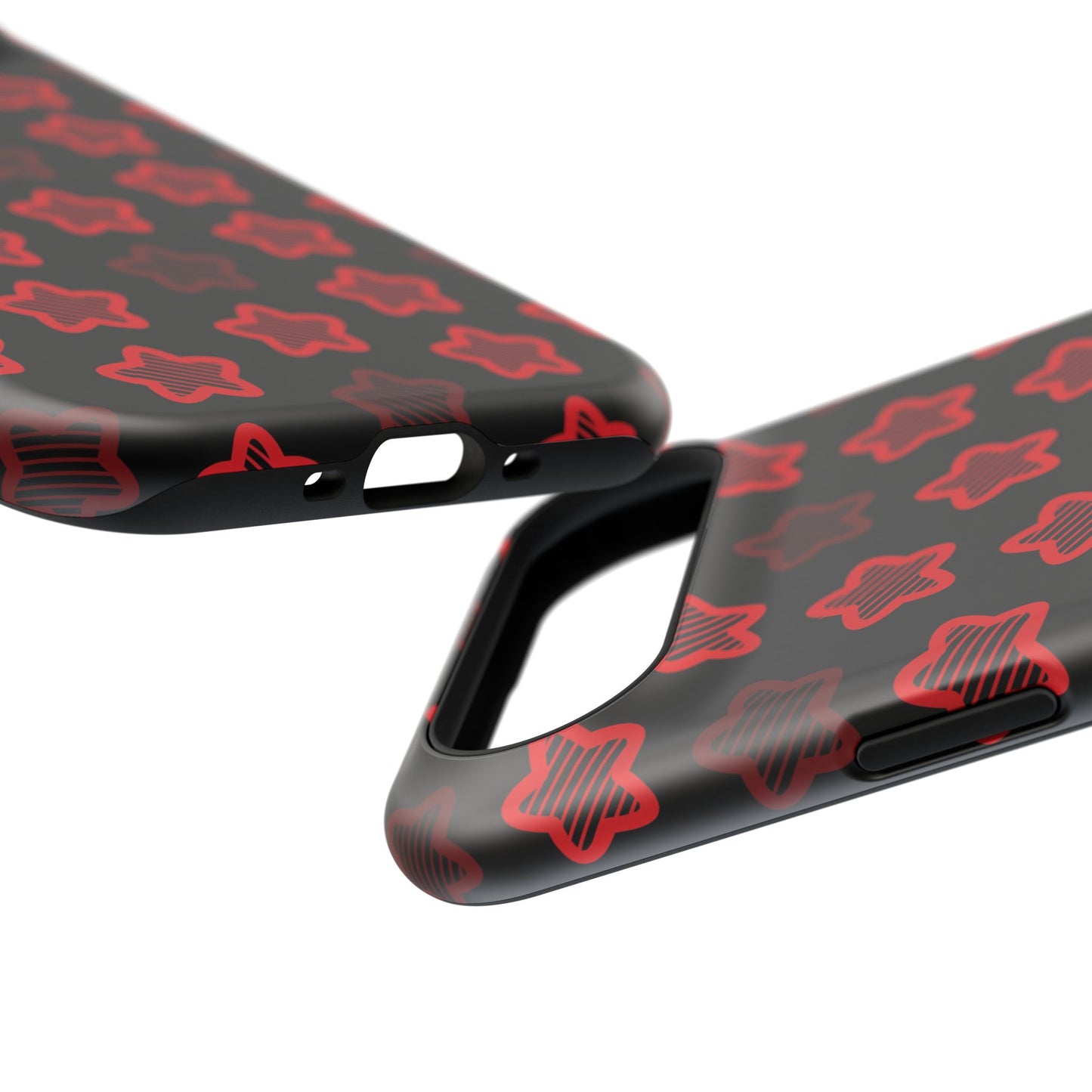 Red Stars Tough iPhone Case