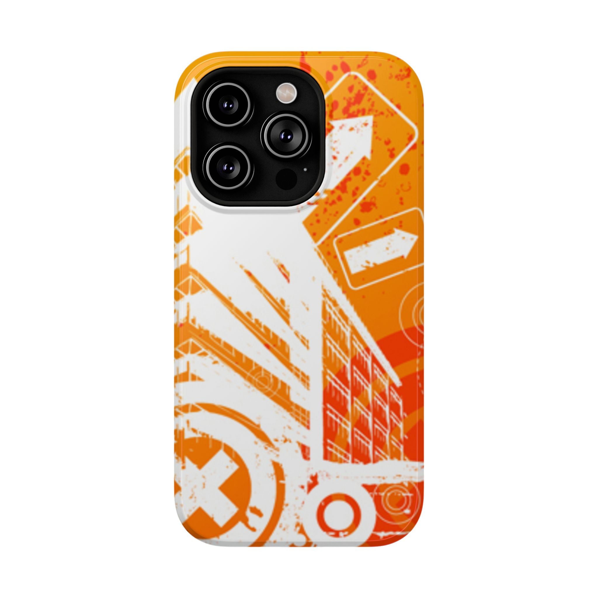 Tangerine Haze Tough iPhone Case