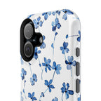 Blue Garden Tough iPhone Case