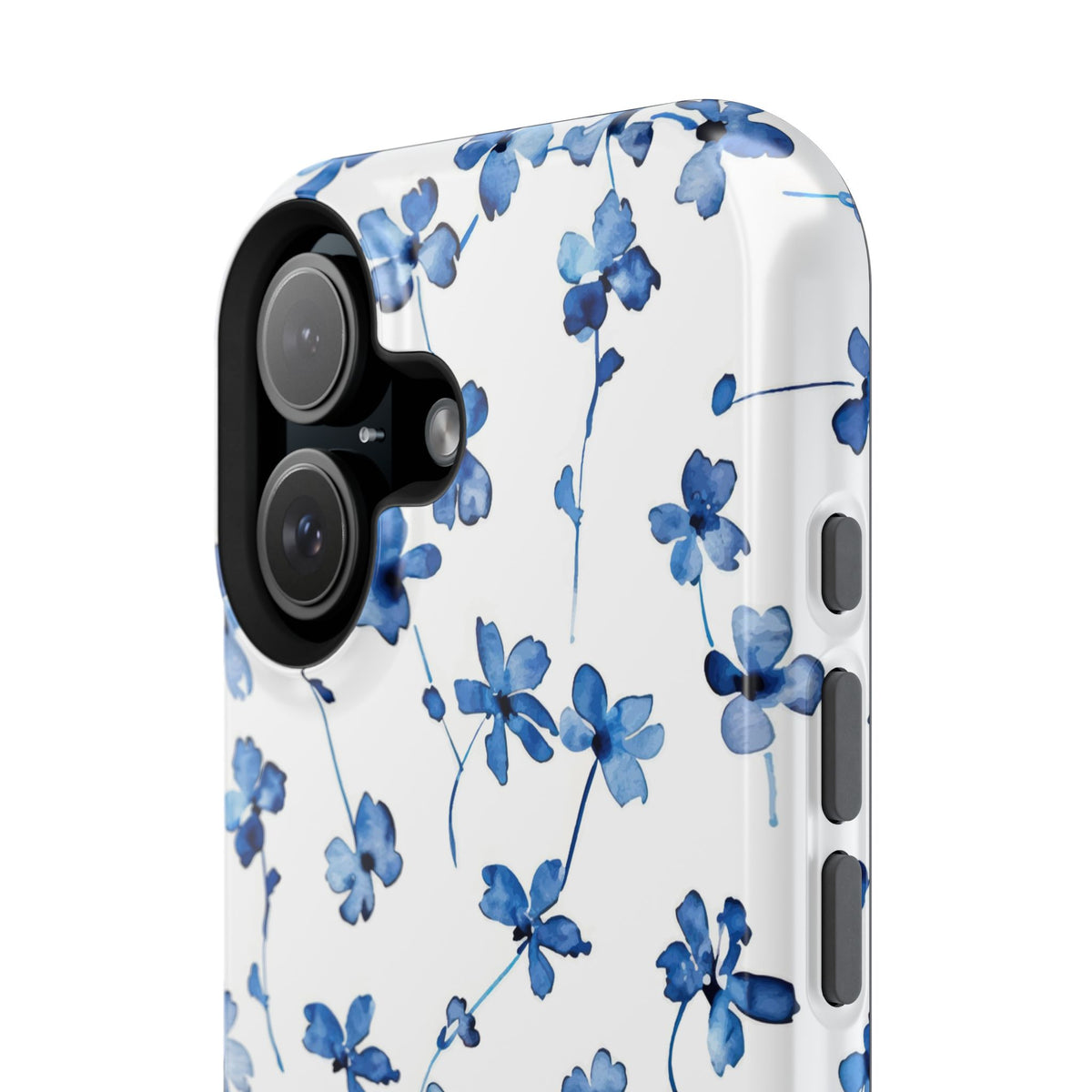 Blue Garden Tough iPhone Case