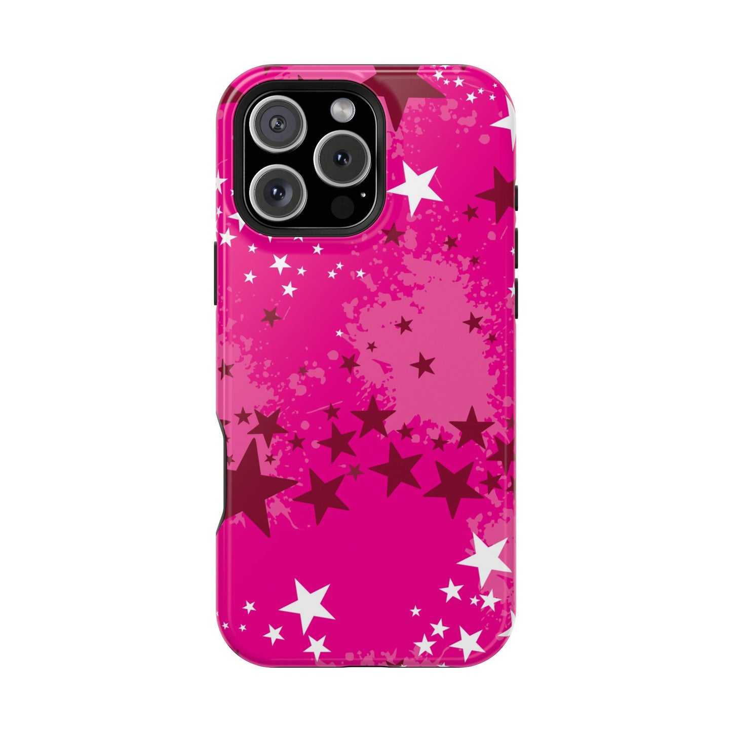 Pink Static Tough iPhone Case