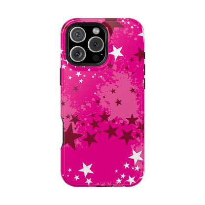 Pink Static Tough iPhone Case