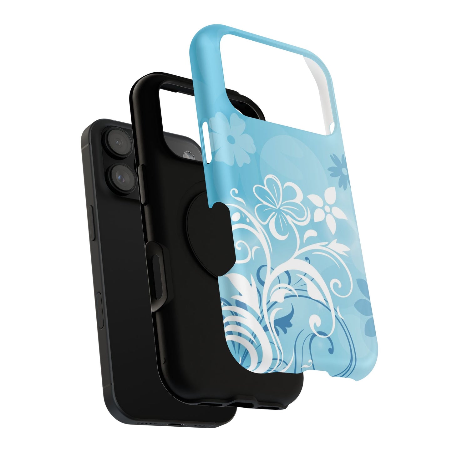 Blue Mood Tough iPhone Case
