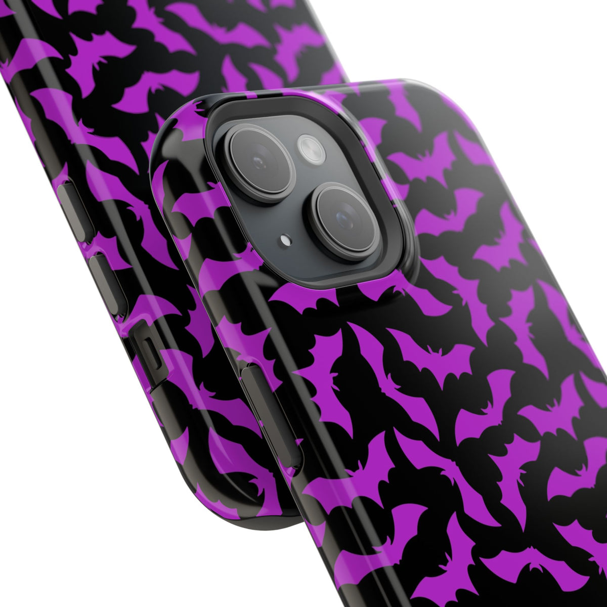 Purple Bats MagSafe Tough iPhone Case