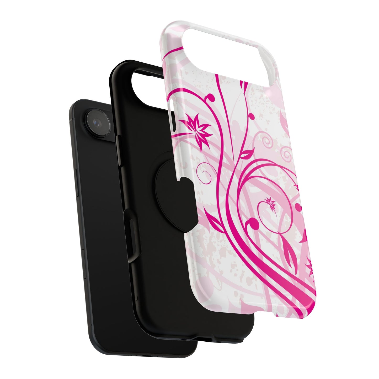 Flora Fuchsia Tough iPhone Case