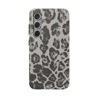 Grey Leopard Tough Samsung Case