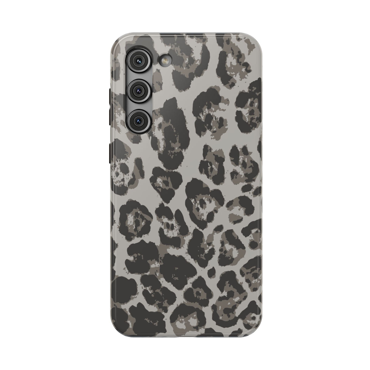 Grey Leopard Tough Samsung Case