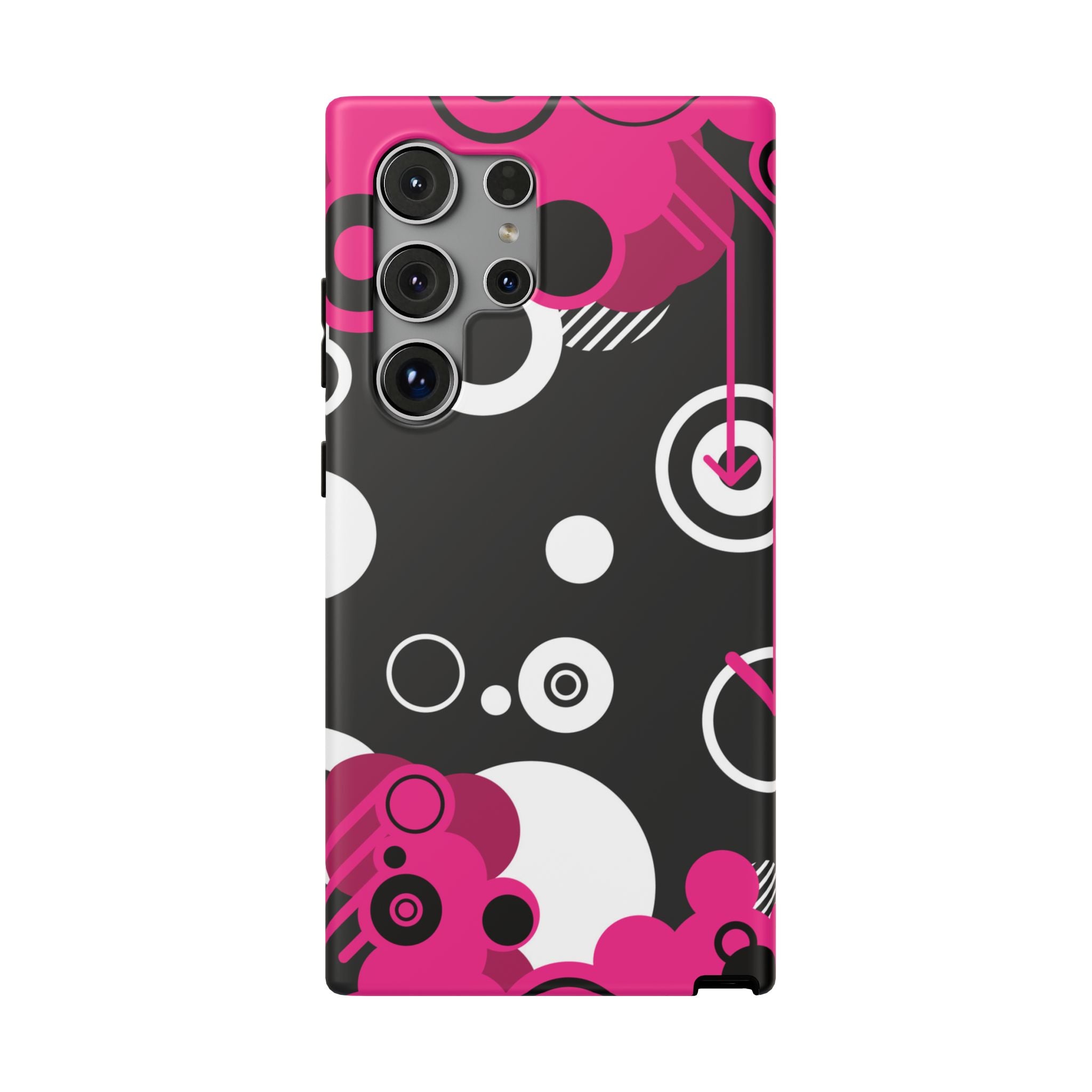 Pink Arrow Tough Samsung Case