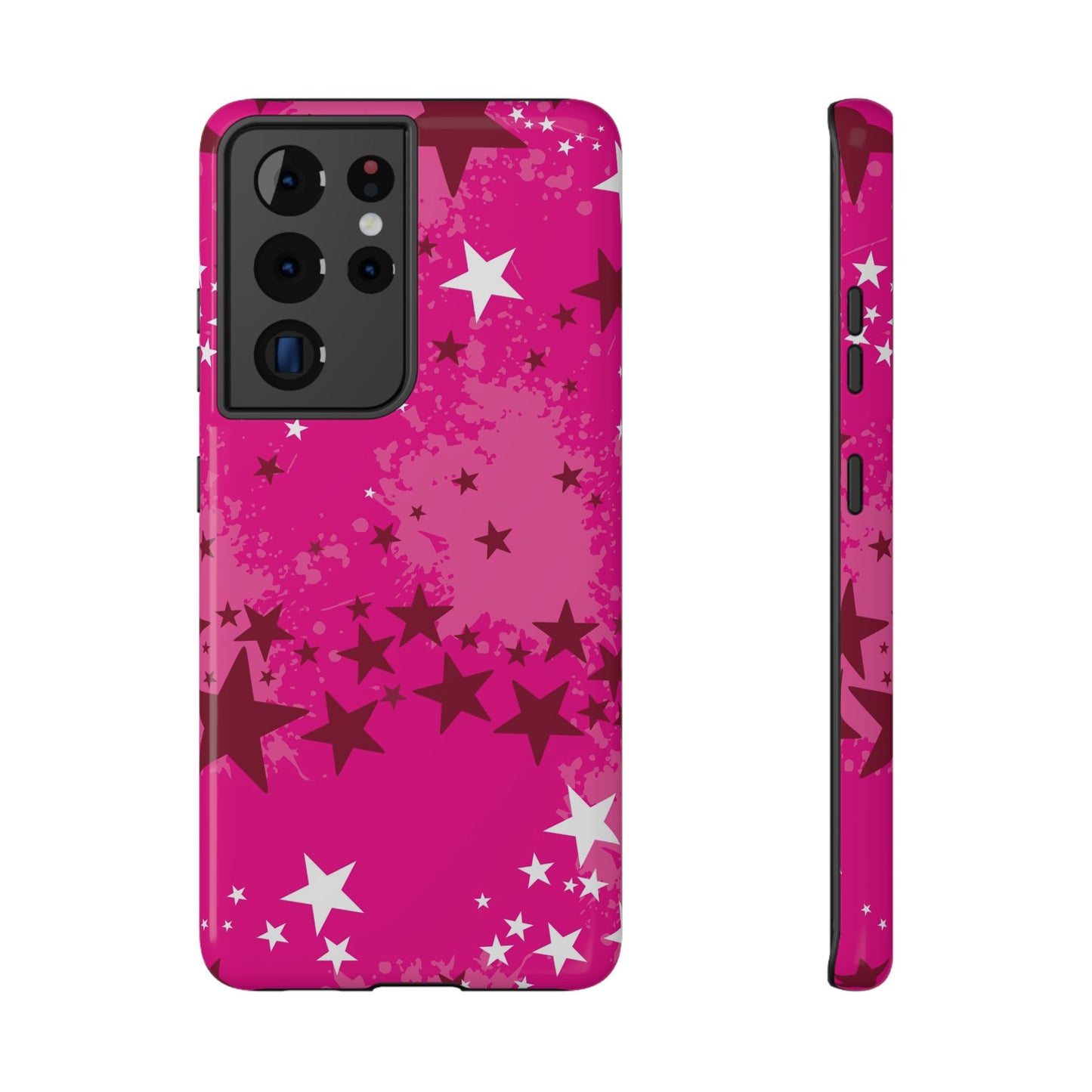 Pink Static Tough Samsung Case