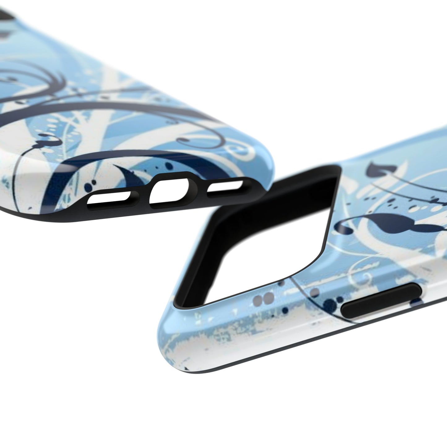 Bloom in Blue Tough iPhone Case