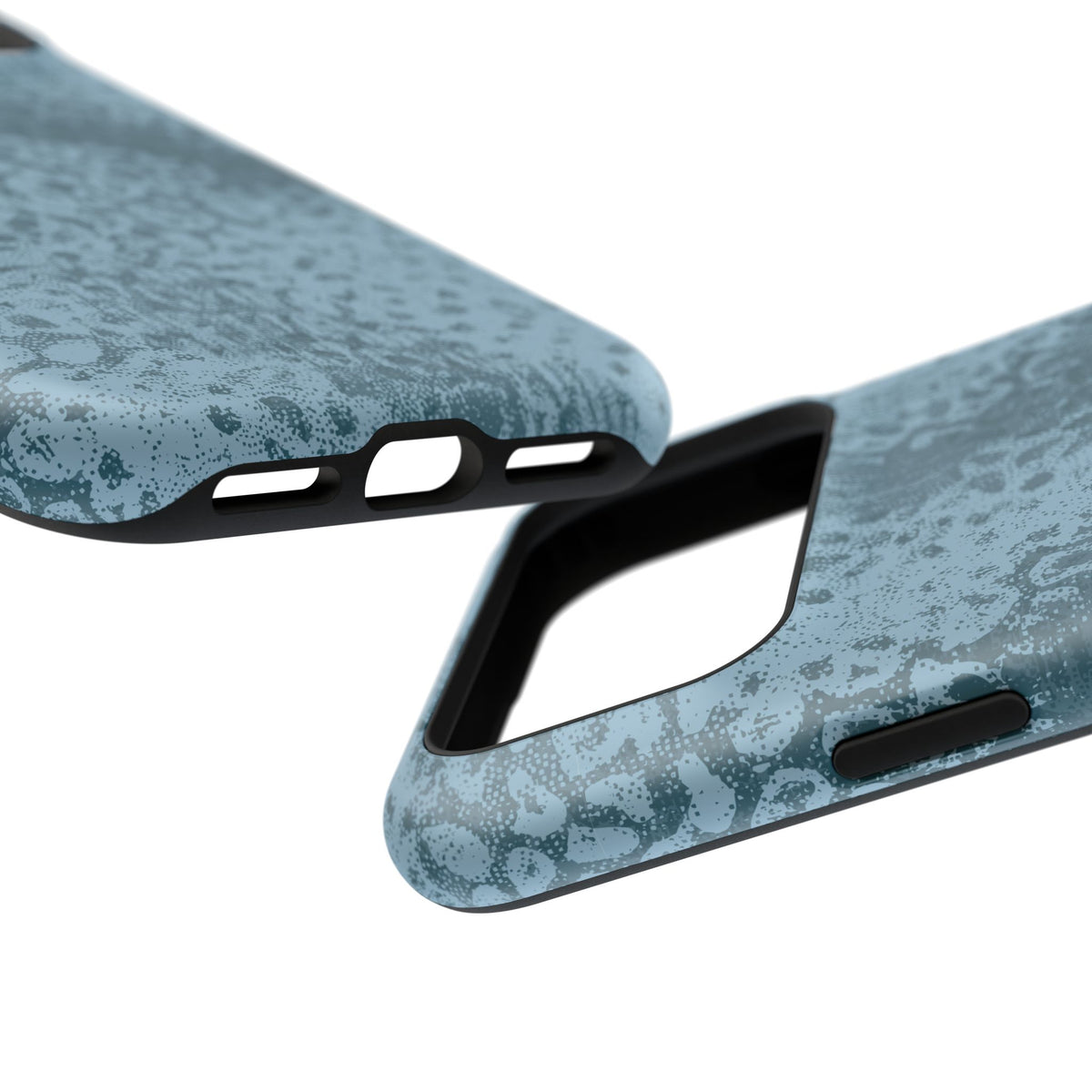 Blue Leopard MagSafe Tough iPhone Case