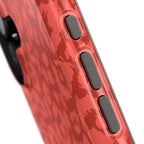 Red Leopard Tough iPhone Case