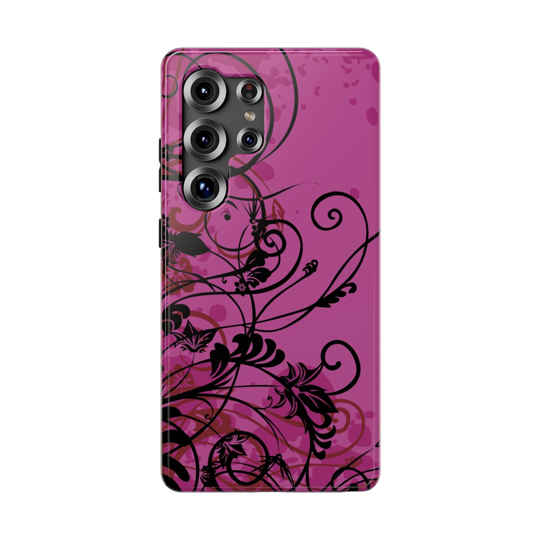 Midnight Petals Tough Samsung Case