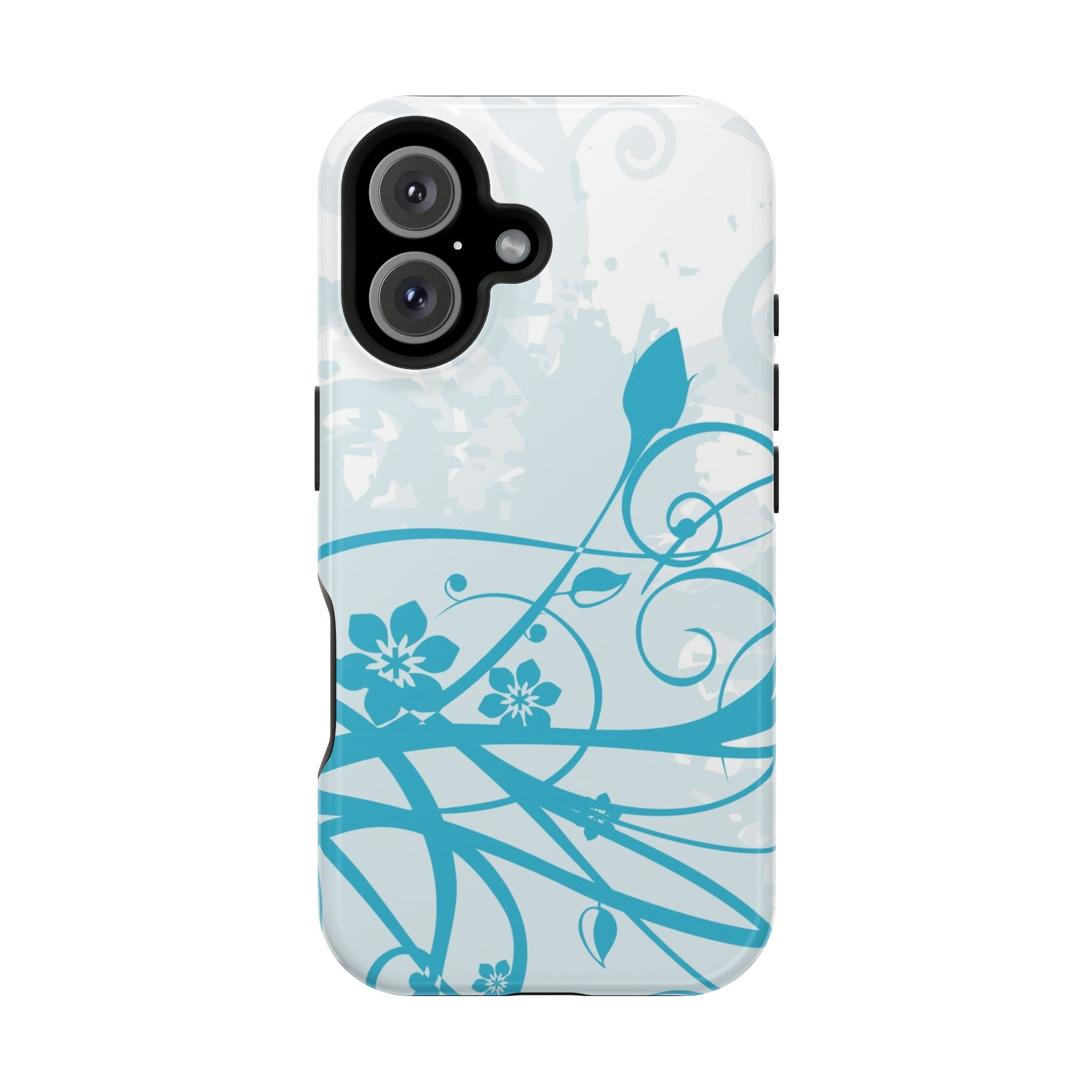 Blue Bloom Tough iPhone Case