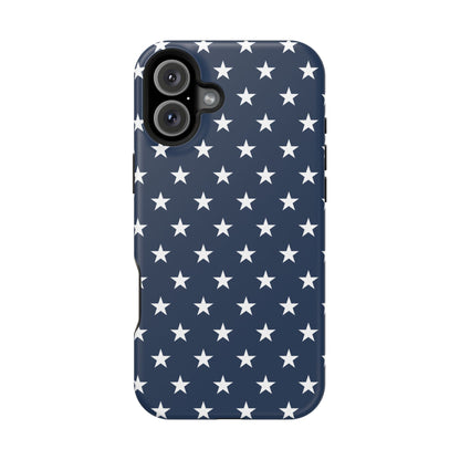 Deep Blue Stars MagSafe Tough iPhone Case