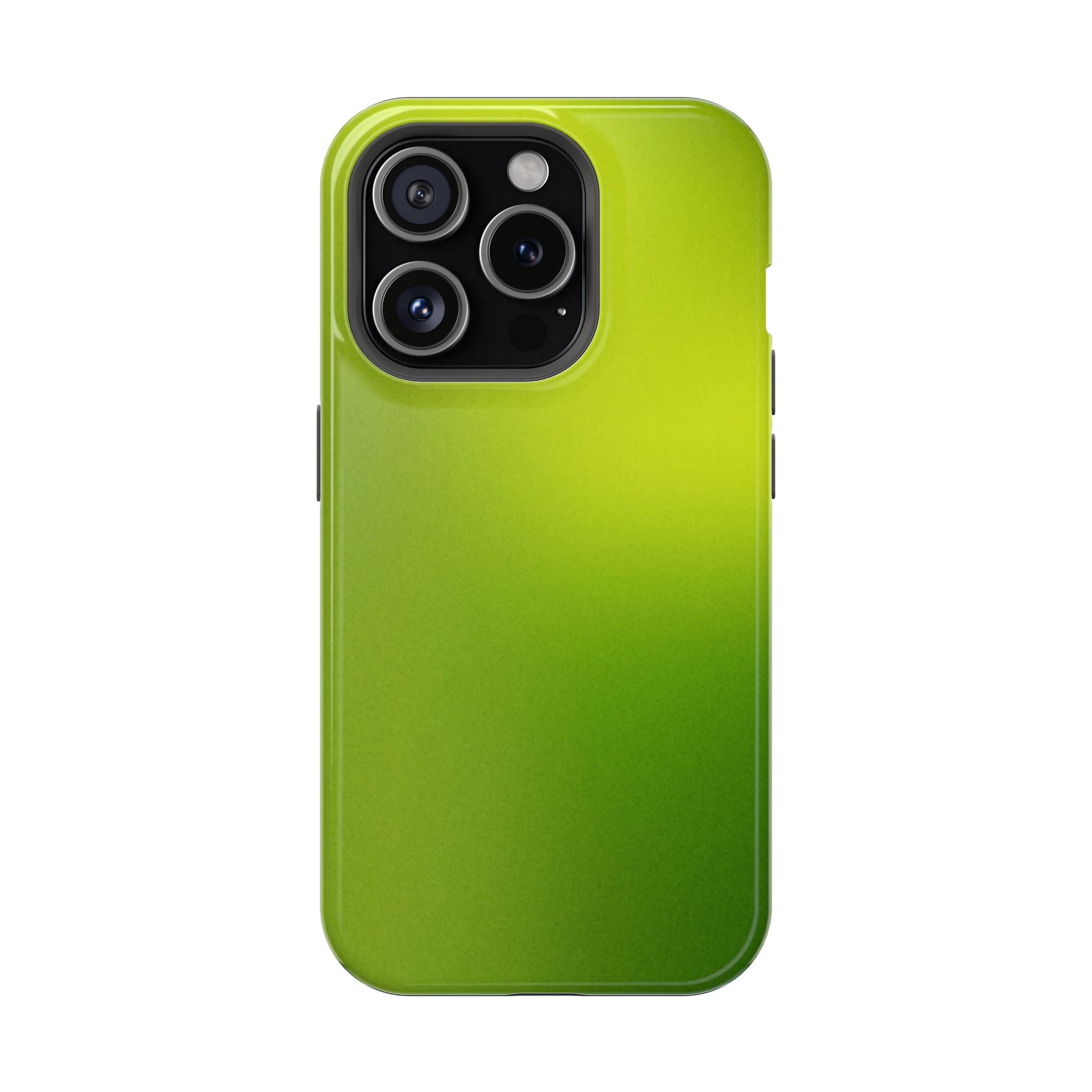 Lime Glow Tough iPhone Case