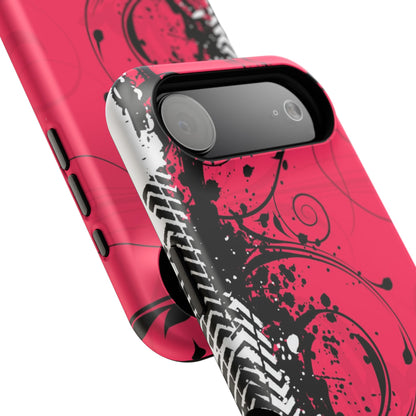 Swirl Rush Tough iPhone Case