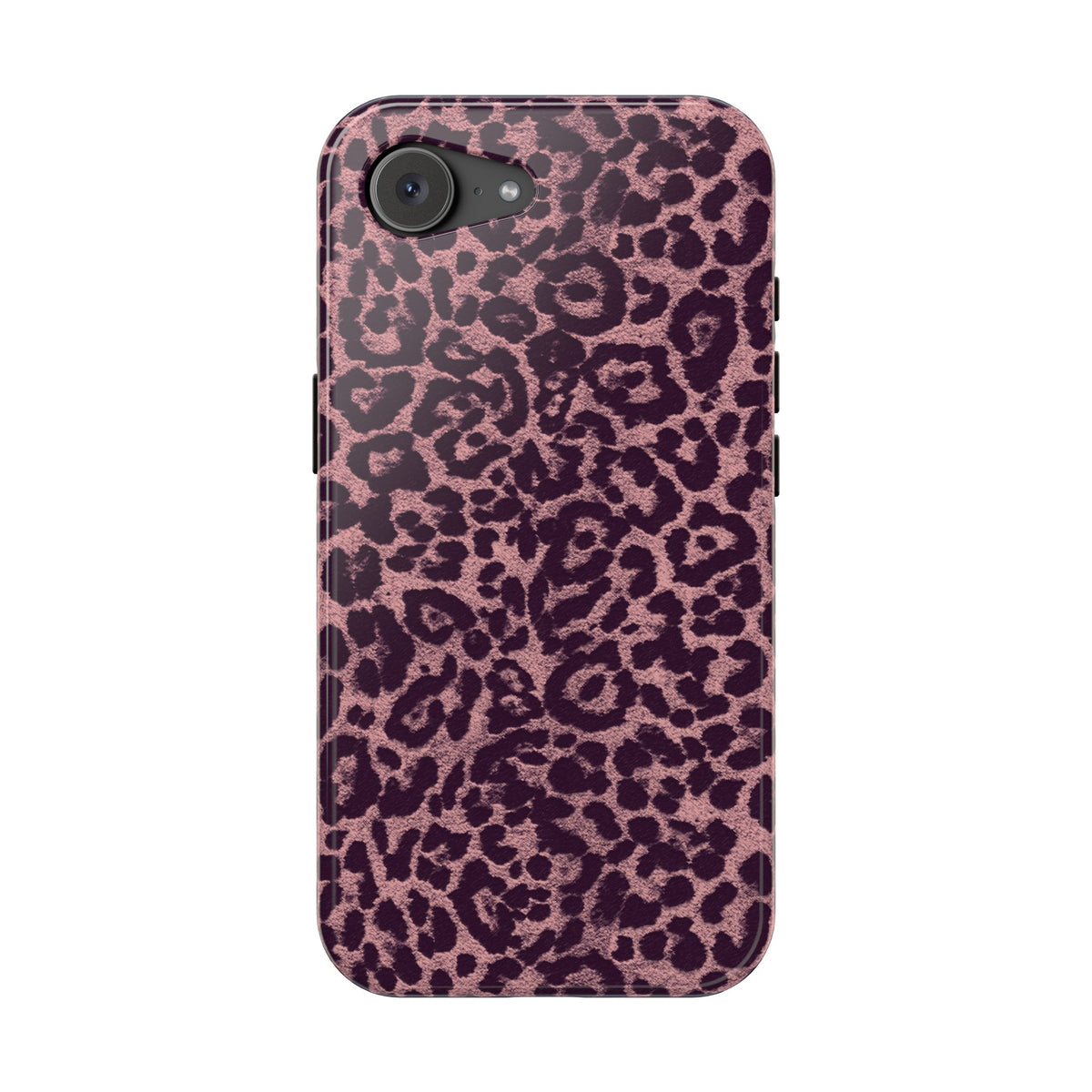 Purple Leopard MagSafe Tough iPhone Case
