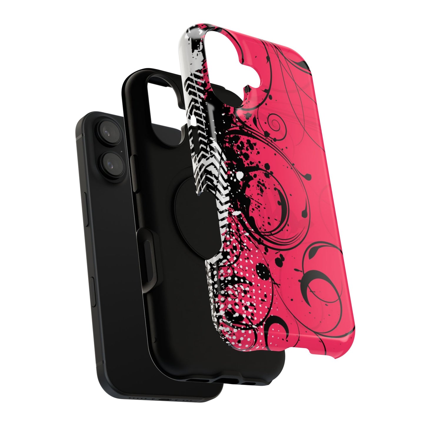 Swirl Rush Tough iPhone Case