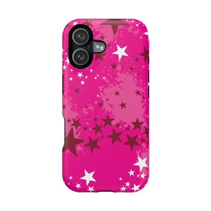 Pink Static Tough iPhone Case