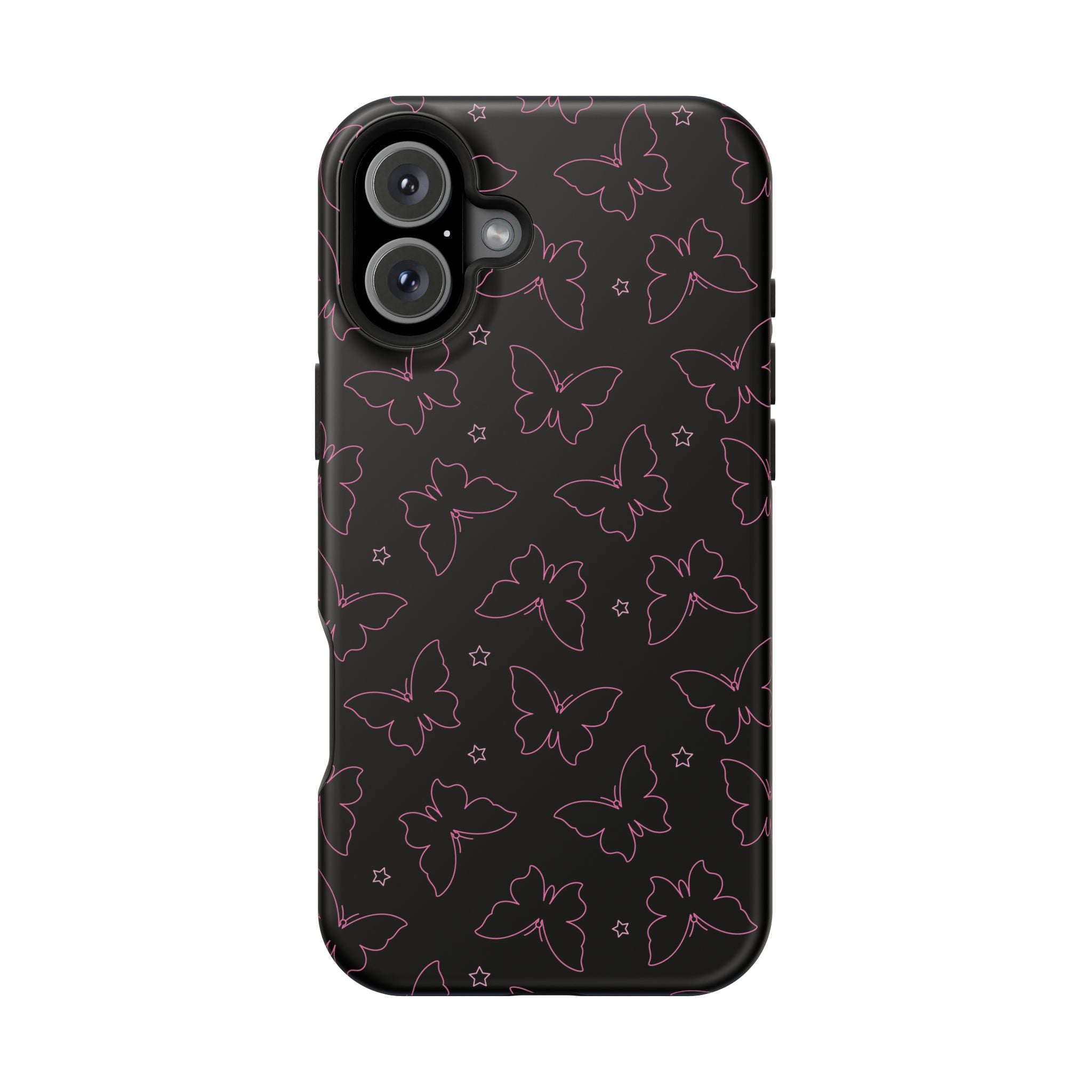 Midnight Flutter Tough iPhone Case