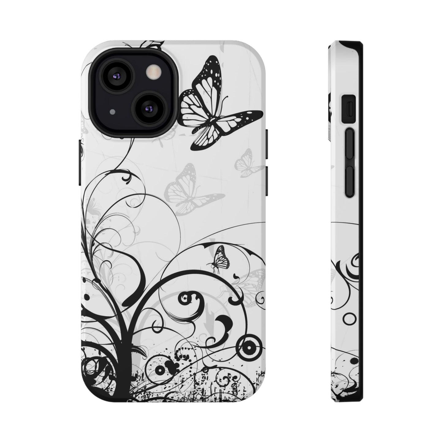 Night Flutter Tough iPhone Case