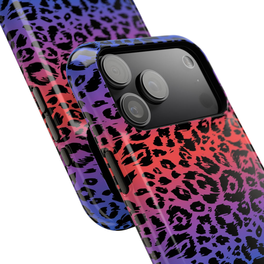 Leopard Gradient Tough iPhone Case
