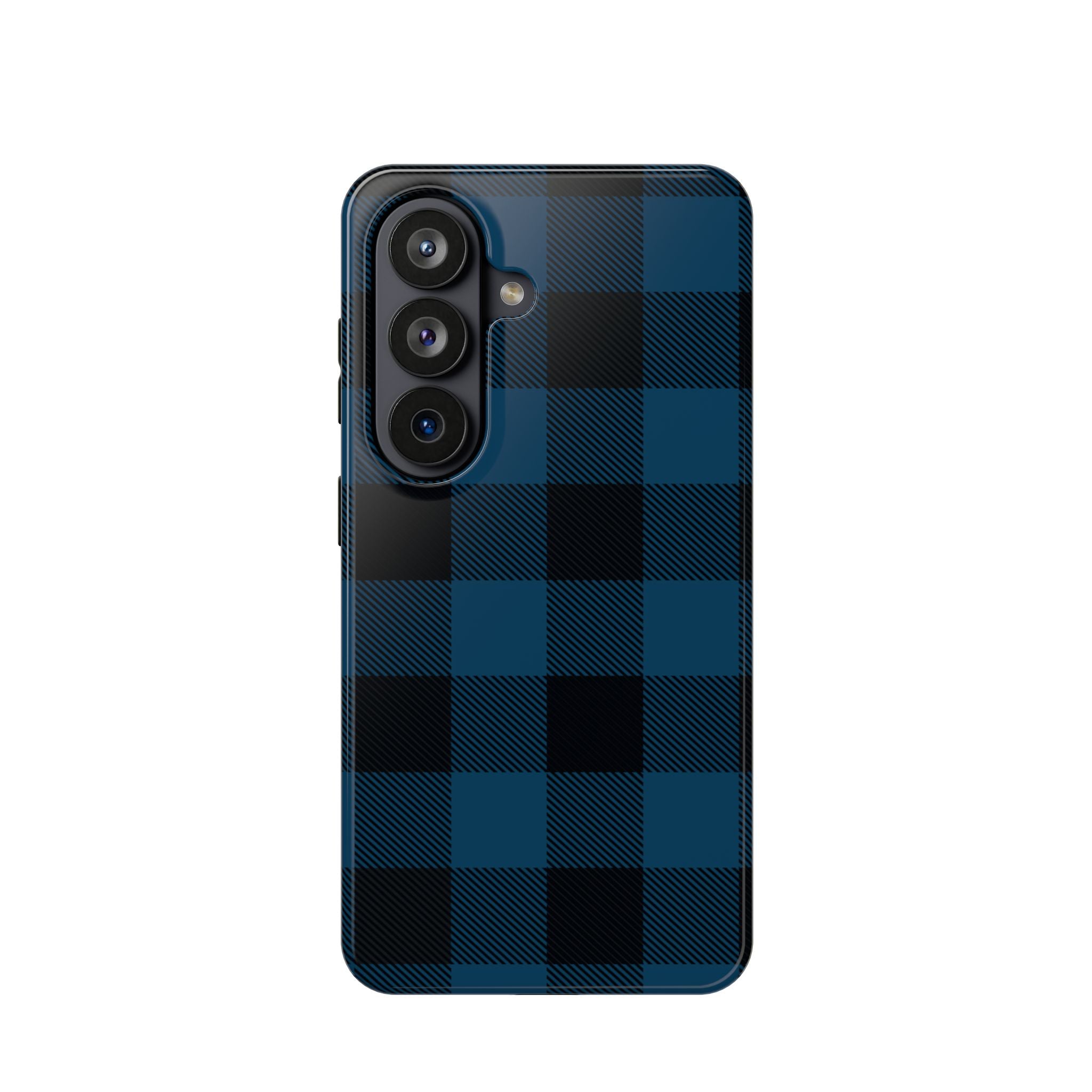Blue Flannel Tough Samsung Case